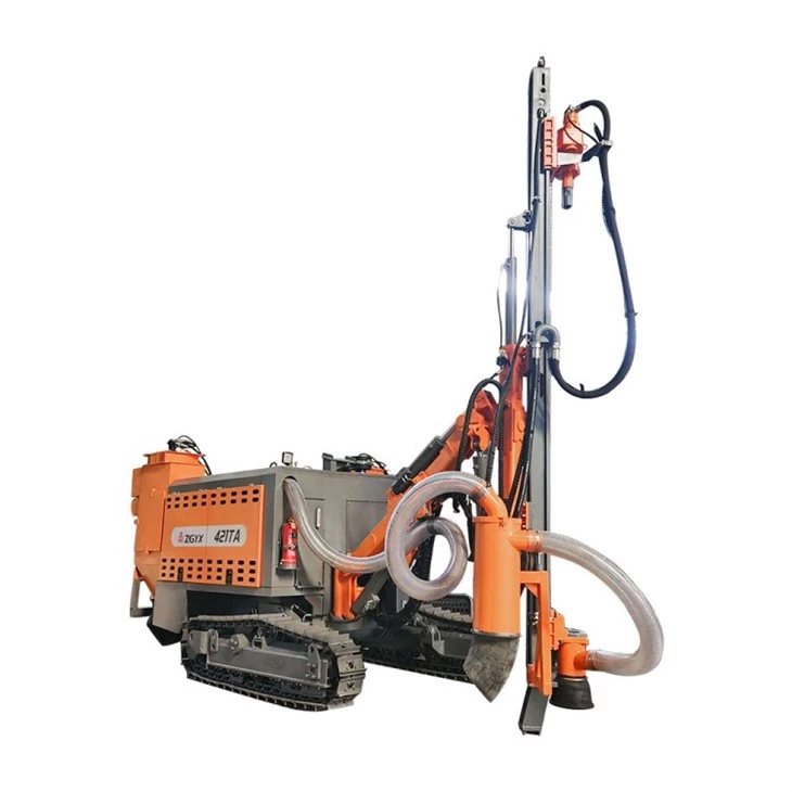 Ενσωματωμένο DTH Surface Portable Drill Rig 452T/452H