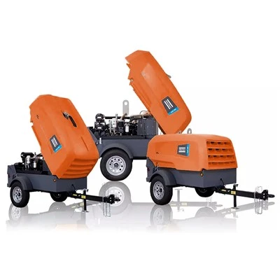 Atlas Copco Mobile Small Towable Compressors Air Compressor προς πώληση
