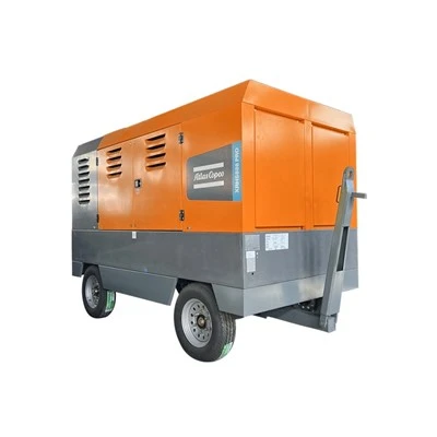 Φορητός αεροσυμπιεστής με κοχλία Atlas Copco με ντίζελ